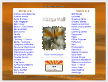 Tablet Screenshot of miragemall.com